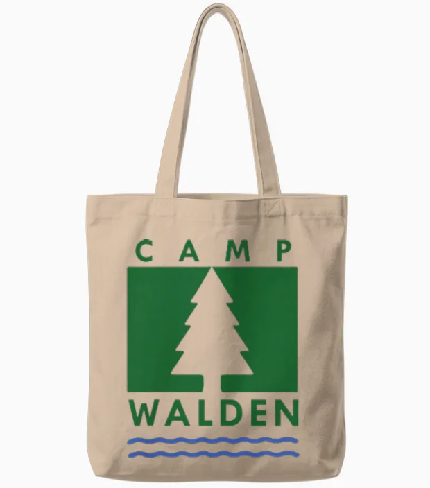 Camp Walden for Girls Costume Tote Bags in Natural