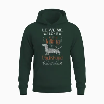 Dachshund Paws Dog Lovers Hunting Dog Unisex Hoodie - Forest