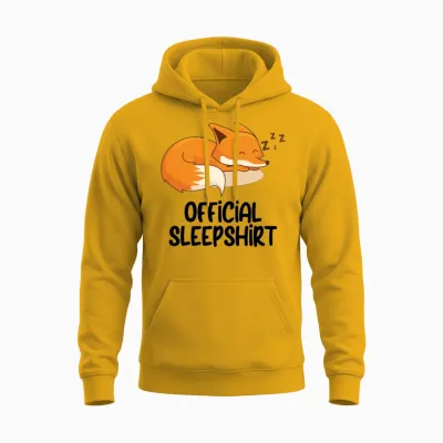Funny Animal Shirt Funny Picture Unisex Hoodie - Gold