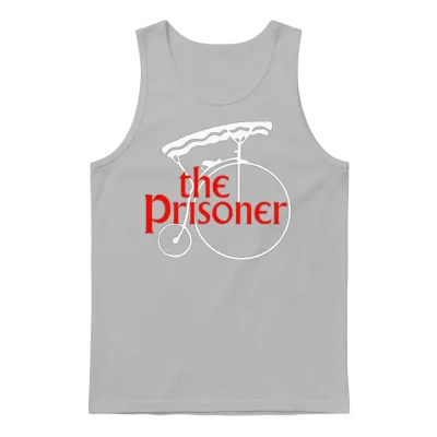 The Prisoner Number 6 Penny Farthing Unisex Tank Top - Ash