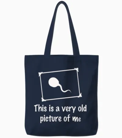 Funny Biology Tote Bags - Navy