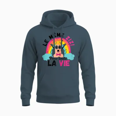 The Same Zizi for All Life T Shirt Evjf Funeral Life T-Shirt, White, Female X-Small Unisex Hoodie - Dark Heather