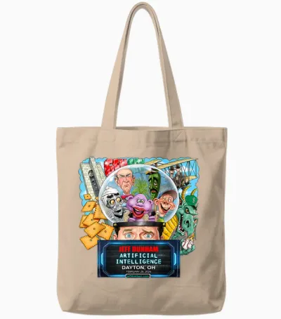 Jeff Dunham Dayton, Oh (2026) Tote Bags - Natural