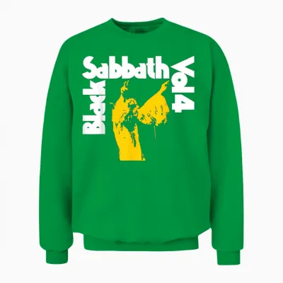 Black Sabbath Vol 4 Unisex Sweatshirt - Irish Green