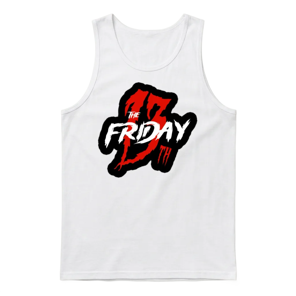 Friday the 13th Unisex Tank Top - White