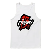 Friday the 13th Unisex Tank Top - White – 1