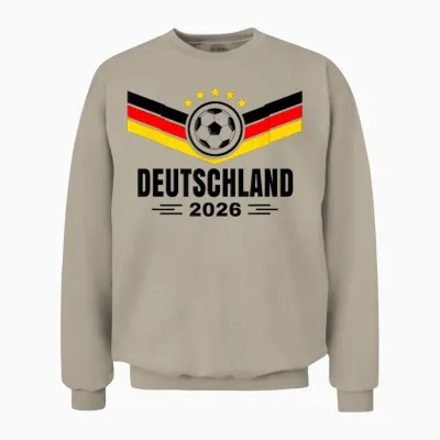 Sports Shirt Für Jungen Männer Deutschland 2026 Deutschland Unisex Sweatshirt - Sand