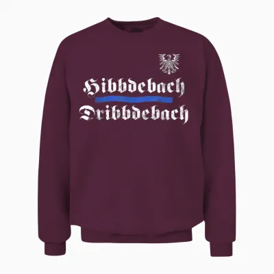 Hessen Frankfurt Geschenk Sachsenhausen Frankfurt Unisex Sweatshirt - Maroon