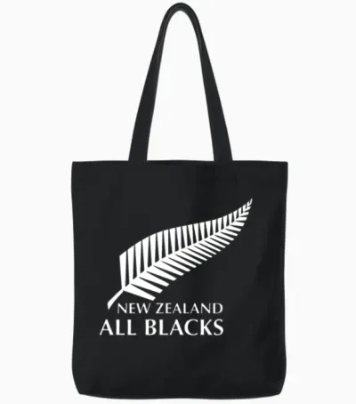 New Zealand All Blacks Tote Bags - Black