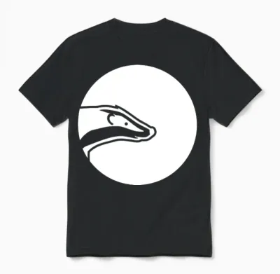 Badger Unisex T-Shirt - Black