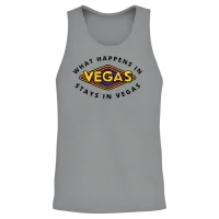 What Happens in Vegas Stays in Vegas Unisex Tank Top - Sport Grey – 2