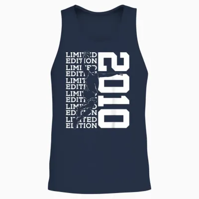 Ballon De Basket édition Limitée 2010 16ème Anniversaire Unisex Tank Top - Navy