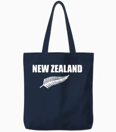 New Zealand Tote Bags - Navy