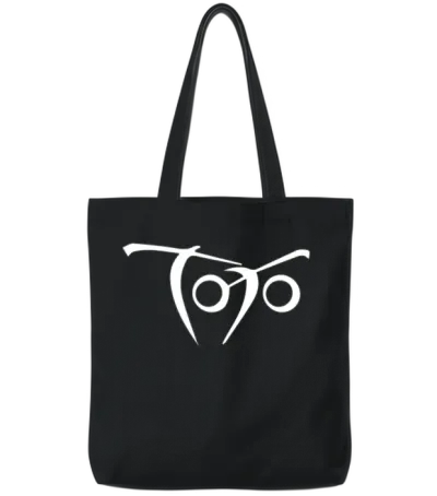 Toto 80s Band Logo Tote Bags - Black
