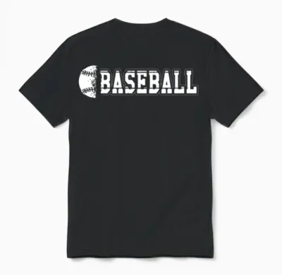 Baseball - Baseball Unisex T-Shirt - Black