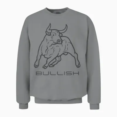 I'm Bullish Unisex Sweatshirt - Sport Grey