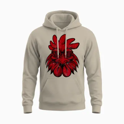 South Carolina Men Women Retro Cock Vintage State Varsity Unisex Hoodie - Sand