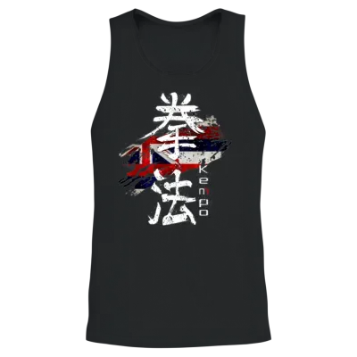 Hawaiian Kempo Unisex Tank Top - Black