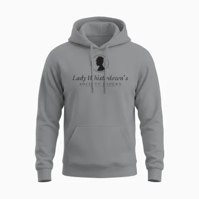 Bridgerton Lady Whistledown Society Papers Unisex Hoodie - Sport Grey