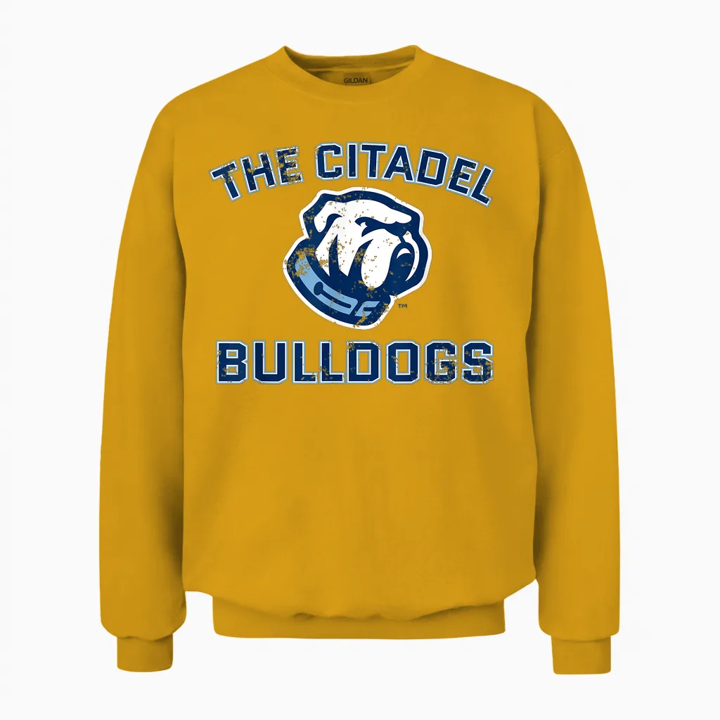 The Citadel Bulldogs | Produit Officiel De La Ncaa | Tcb1005 Unisex Sweatshirt in Gold