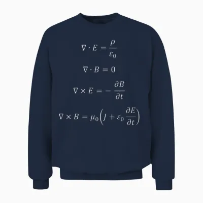 Maxwell's Equations Unisex Sweatshirt - Navy
