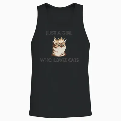 Funny Pictures Unisex Tank Top - Black