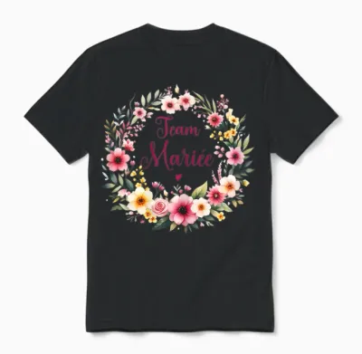 Evjf Team Bride Evjf Team Bridal Team Bride Evjf T-Shirt, White Unisex T-Shirt - Black