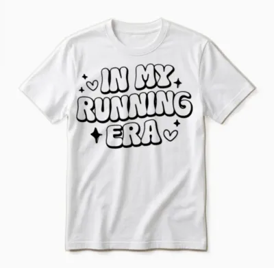 In My Running Era Unisex T-Shirt - White