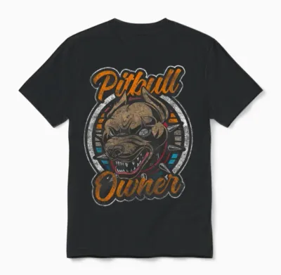 Attack Dog Dog Owner Pet Unisex T-Shirt - Black