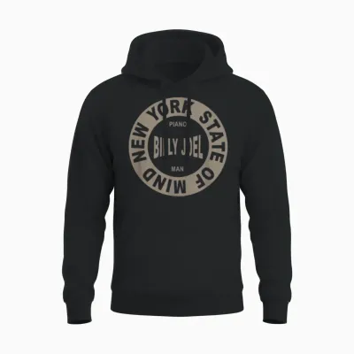 Billy Joel - New York State of Mind Unisex Hoodie - Black