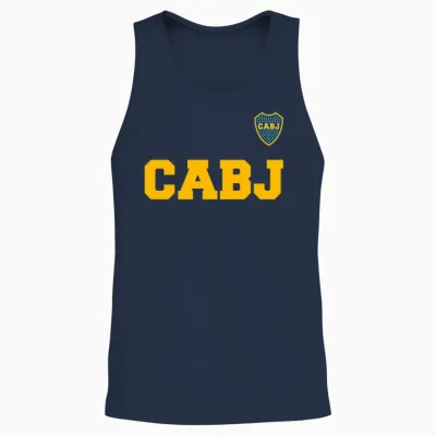 Boca Juniors Official Store Birthday Christmas Gif Unisex Tank Top - Navy