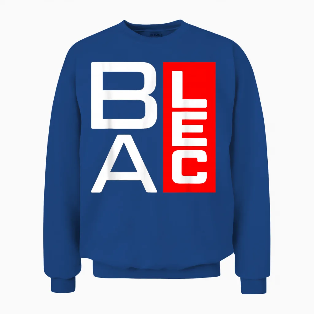 (je M'en) Balec Gift Man Humour Original Woman Funny Unisex Sweatshirt in Royal