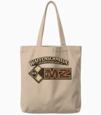Simson Mz Ifa Ostdeutschland Retro Motorrad Kult Motiv Ddr Tote Bags - Natural