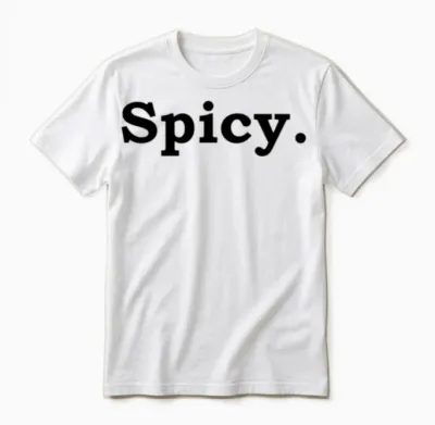 Spicy Unisex T-Shirt - White