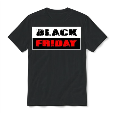 Black Friday Unisex T-Shirt - Black
