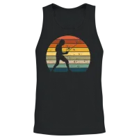 Retro Fencing Unisex Tank Top - Black – 2