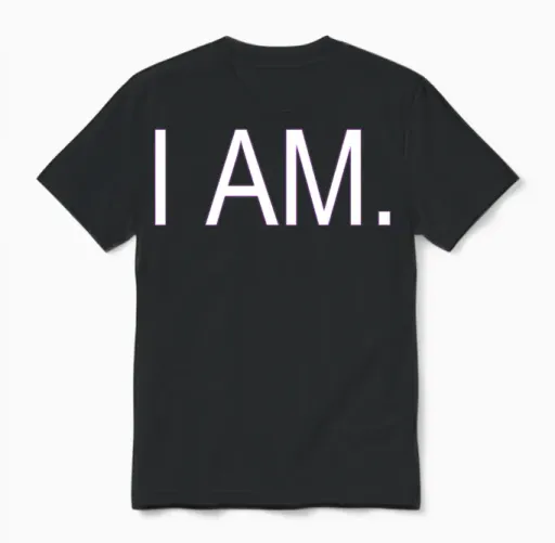 I Am Unisex T-Shirt in Black