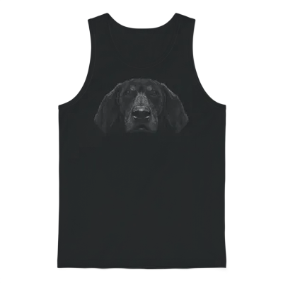 Dog Dogs Dog Lovers Dog Owners Bluetick Coonhound Unisex Tank Top - Black