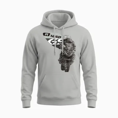 R 1250 Gs Adventure Bike Motorcycle Unisex Hoodie - Ash
