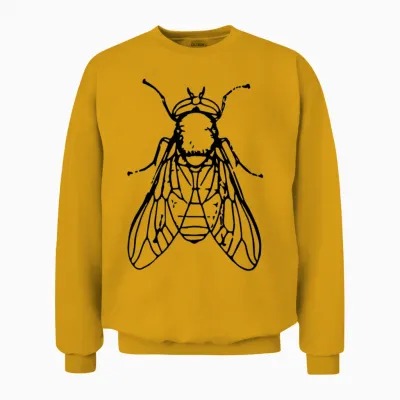 Fly Insect Unisex Sweatshirt - Gold