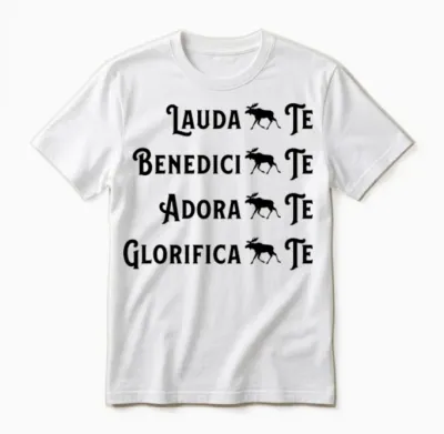 Lauda(moose)te Unisex T-Shirt - White