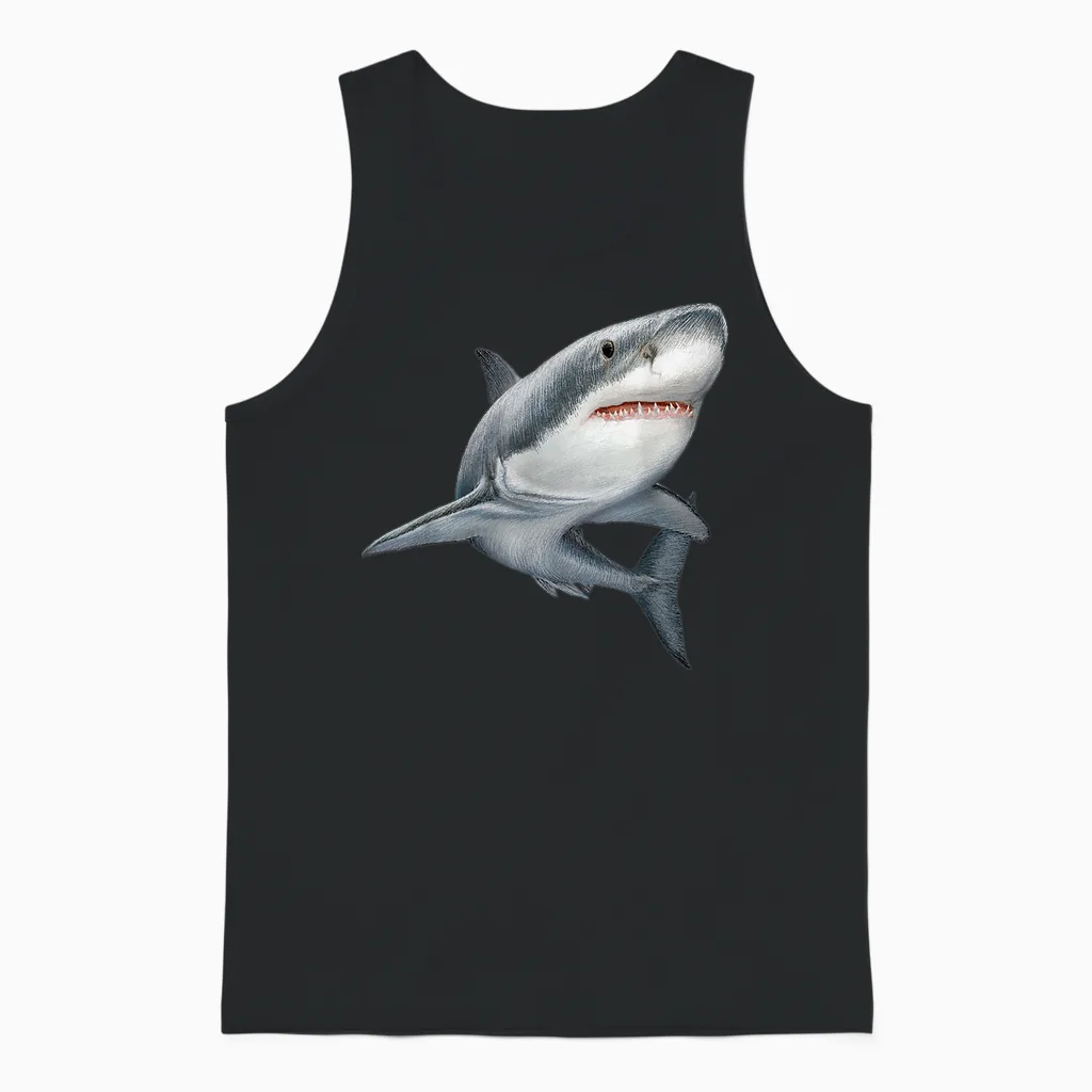 Sharks Children, Sharks Girls, Sharks Costume, Sharks for Women, T-Shirt, Black Unisex Tank Top in Black