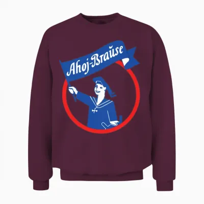Ahoj Brause Unisex Sweatshirt - Maroon