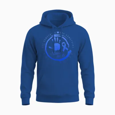Child Abuse Prevention Month Shirt, Stand Up For Unisex Hoodie - Royal