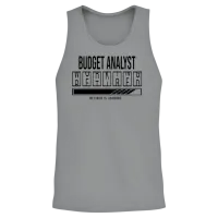 Retirement Gift Idea Retired Budget-Analyst Unisex Tank Top - Sport Grey – 2