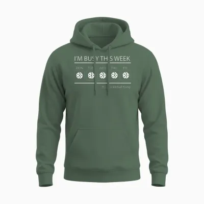 Pickleball Shirt Funny Gift Athlete Unisex Hoodie - Military Green