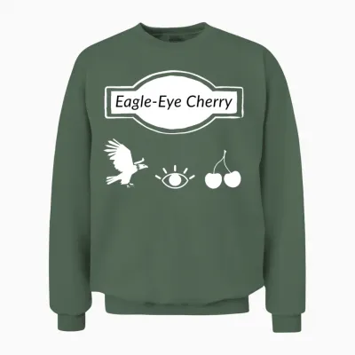 Eagle-Eye Cherry Funny Fan Music Unisex Sweatshirt - Military Green