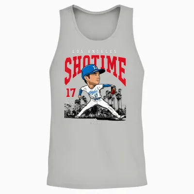 Shohei Ohtani | Los Angeles Baseball Mlb Player | Mlboht3005 Unisex Tank Top - Ash