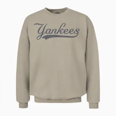 Yankees Vintage Retro Style Classic 70s & 80s Unisex Sweatshirt - Sand