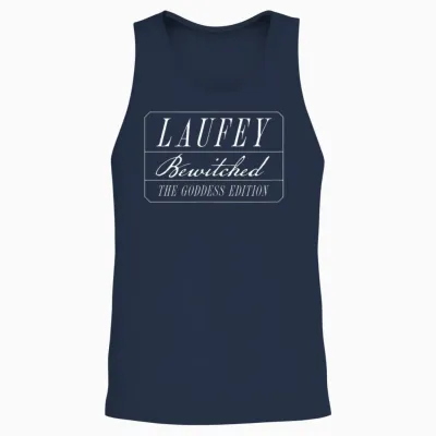 Laufey Goddess Unisex Tank Top - Navy